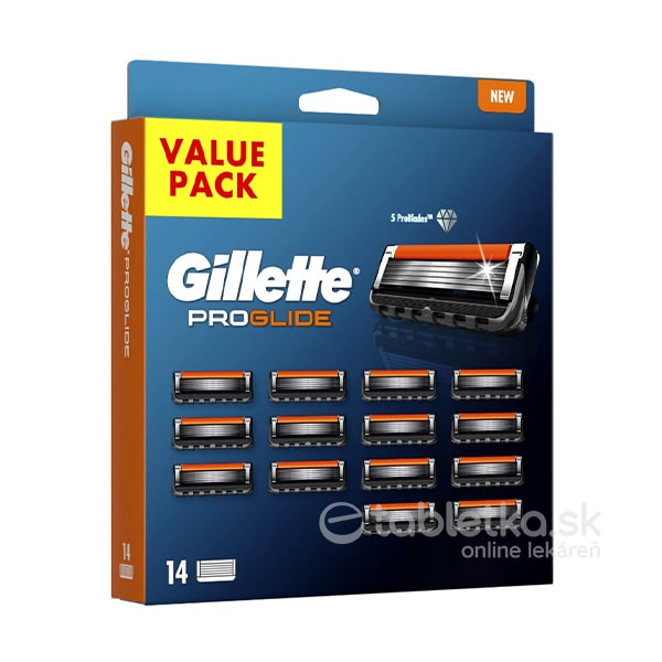 E-shop Gillette Fusion 5 Proglide náhradné hlavice 14ks
