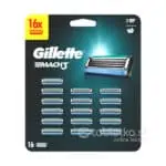 Gillette MACH 3 náhradné hlavice 16ks