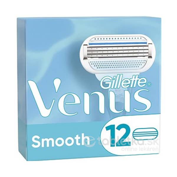 Gillette Venus Smooth náhradné hlavice 12ks