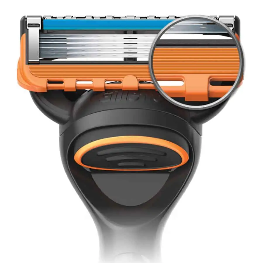 Mäkké mikrolamely strojčeka Gillette Fusion 5 Power