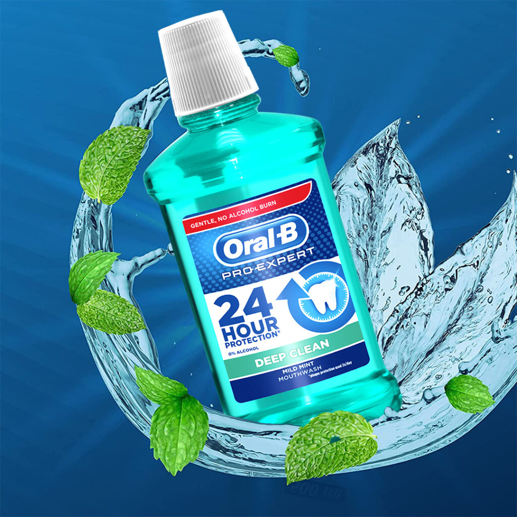 Oral-B Pro-Expert DEEP CLEAN ústna voda, Mild mint