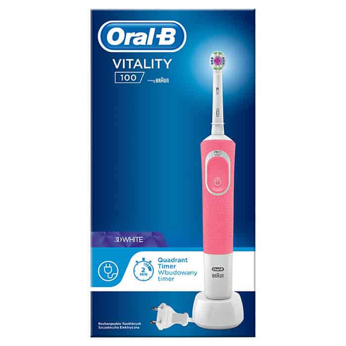 Oral-B Vitality 100 Pink 3D White