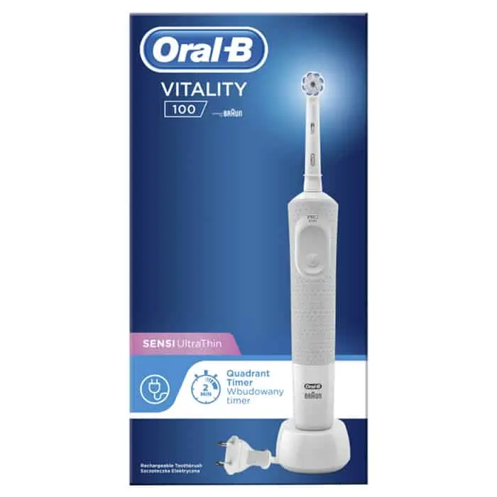 Oral-B Vitality 100 Sensi UltraThin White