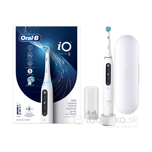 Oral-B elektrická zubná kefka iO Series 5 Quite White