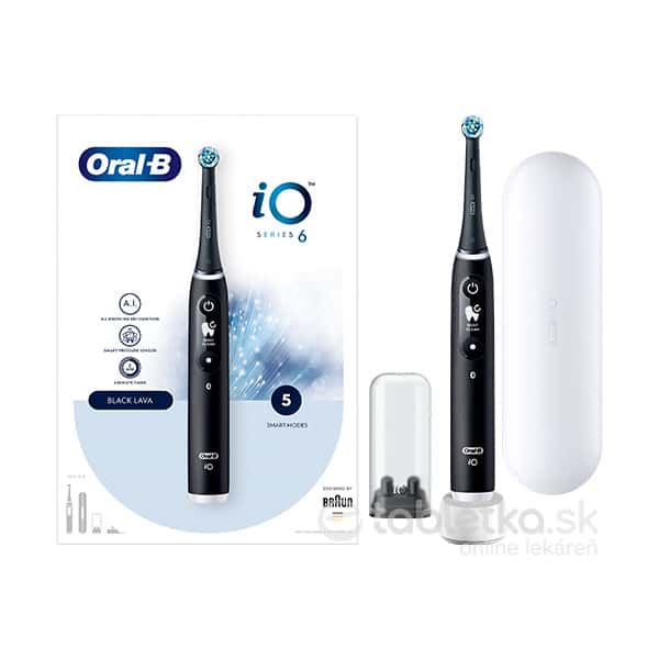 E-shop Oral-B elektrická zubná kefka iO Series 6 Black