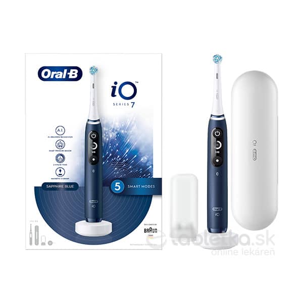 Oral-B elektrická zubná kefka iO Series 7 Sapphire Blue