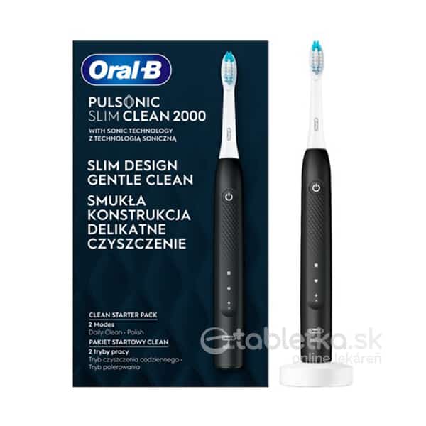 E-shop Oral-B sonická zubná kefka Pulsonic Slim Clean 2000 Black