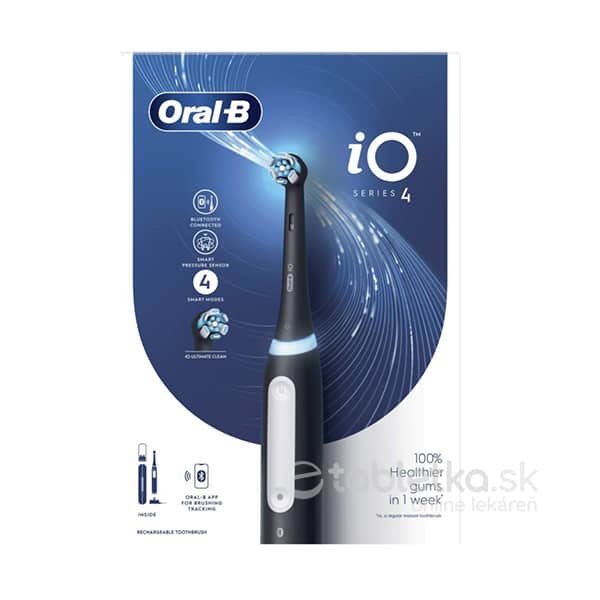 E-shop Oral-B elektrická zubná kefka iO Series 4 Black