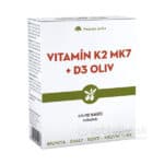 Pharma Activ Vitamín K2 MK7 + D3 OLIV 60+15cps