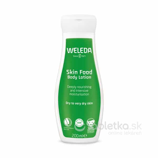 WELEDA Skin Food Telové mlieko na suchú pokožku 200ml