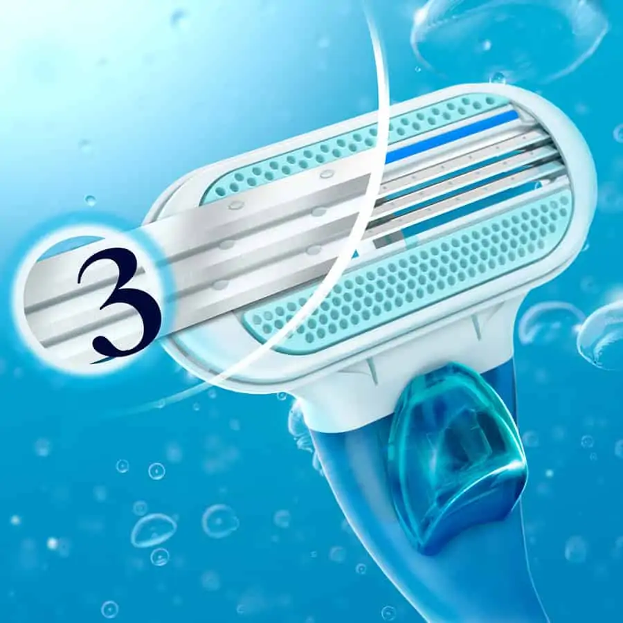 3-čepieľkový systém Gillette Venus Smooth