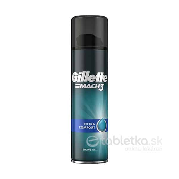 Gillette MACH 3 gél na holenie Extra comfort 200ml