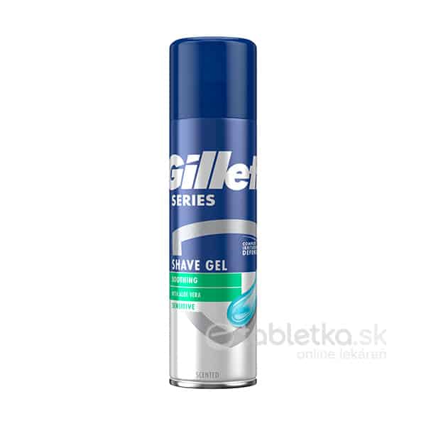 Gillette Series gél na holenie Sensitive 200ml