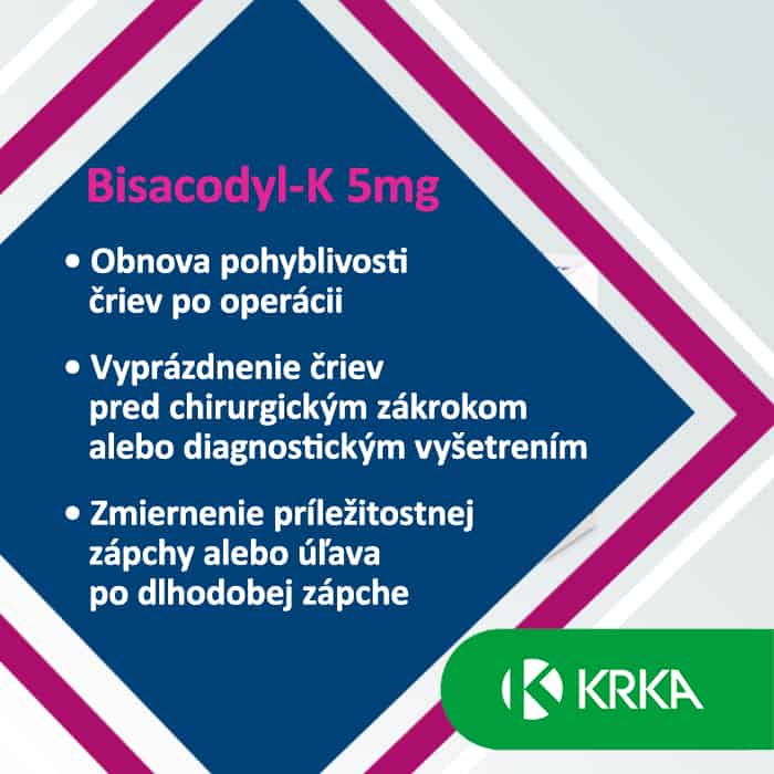 Liek Bisacodyl-K a jeho využitie