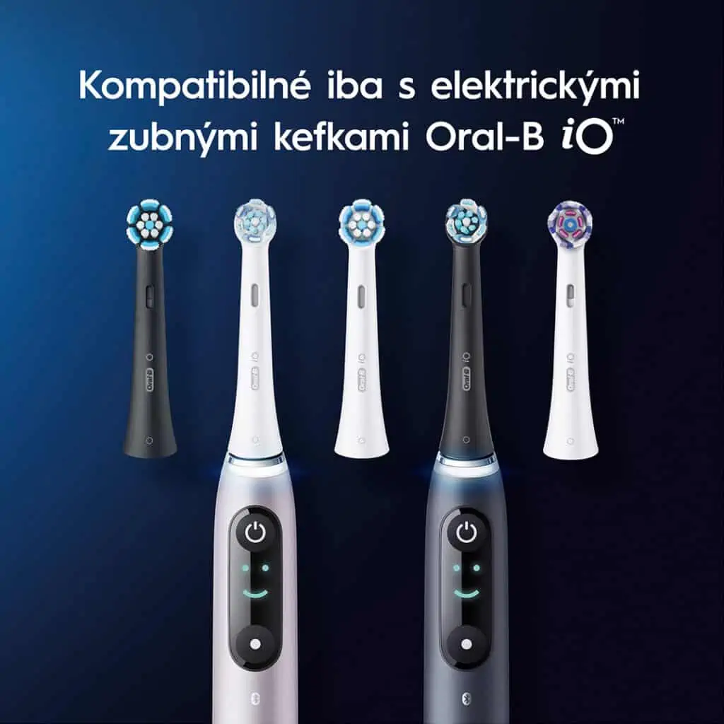 Náhradné hlavice Oral-B iO Gentle Clean Black a ich kompatibilita