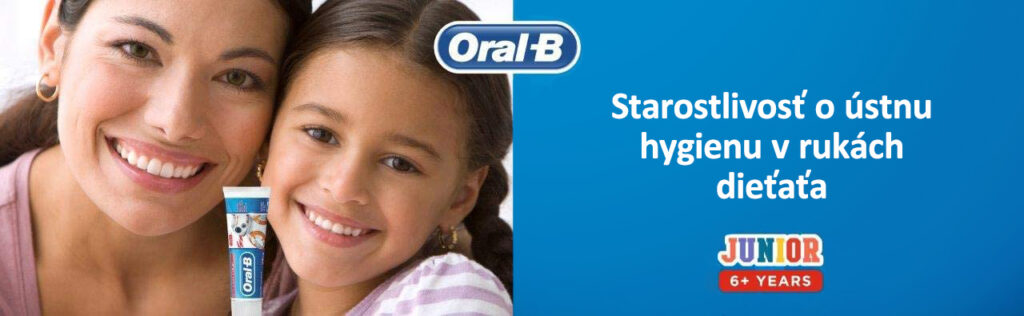 Oral-B Junior - Starostlivosť o ústnu hygienu v rukách dieťaťa