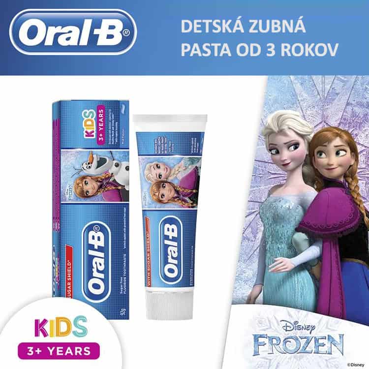 Oral-B Kids Frozen detská zubná pasta