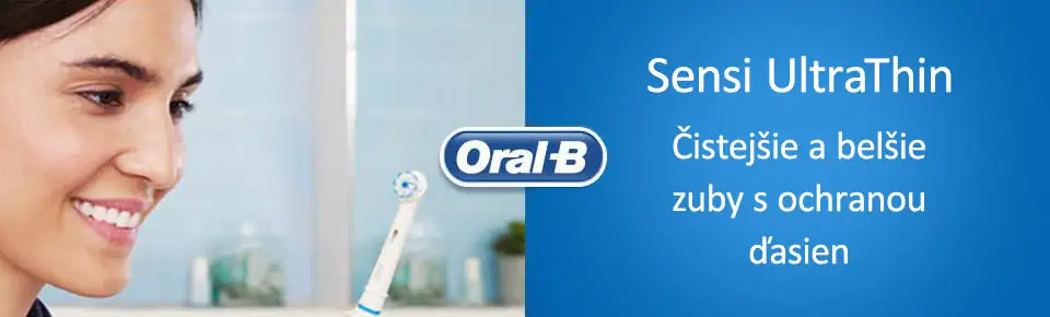 Náhradné hlavice Oral-B Sensi UltraThin pre ochranu ďasien