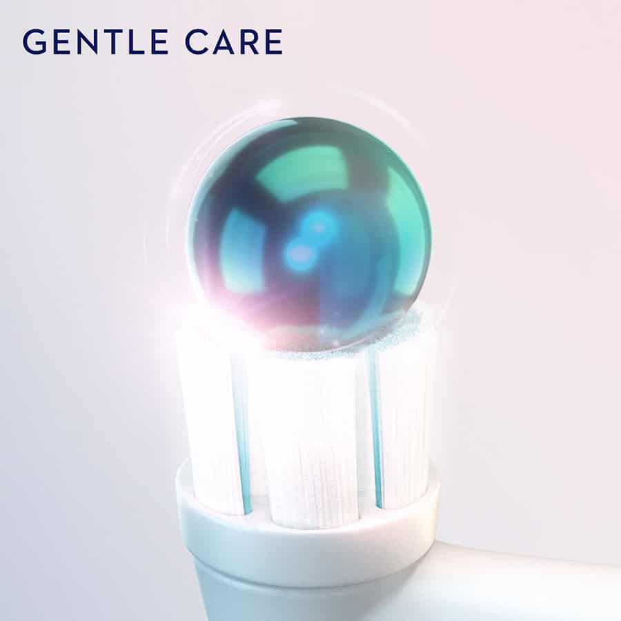Oral-B iO Gentle Care - okrúhly tvar, precízny dizajn