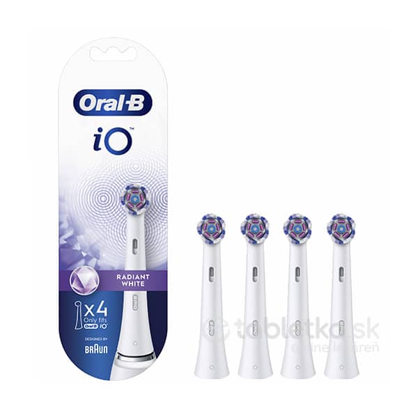 Oral-B náhradné hlavice iO Radiant White 4ks