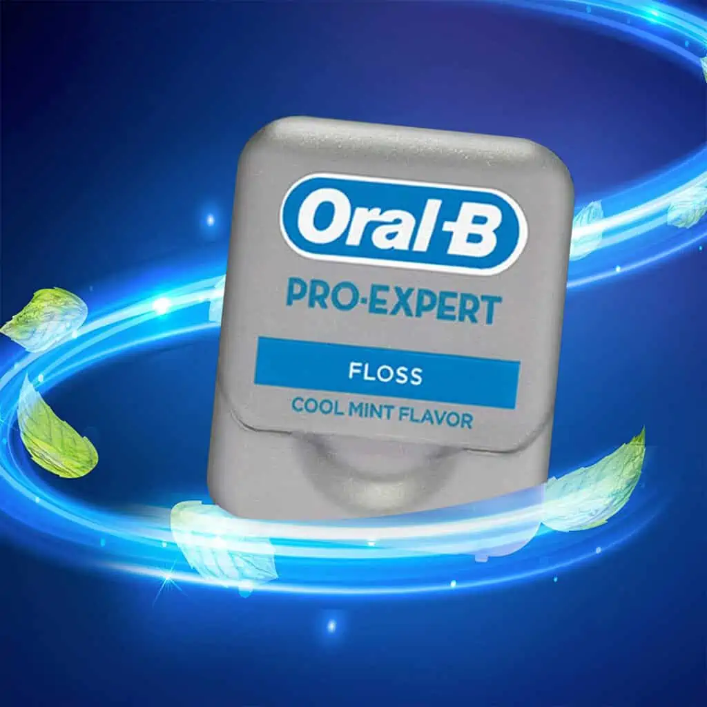 Pri každom použití zubnej nite Oral-B zažijete pocit sviežosti mäty