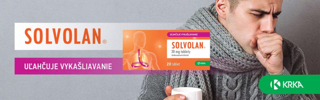 Solvolan - liek, ktorý uľahčuje vykašliavanie