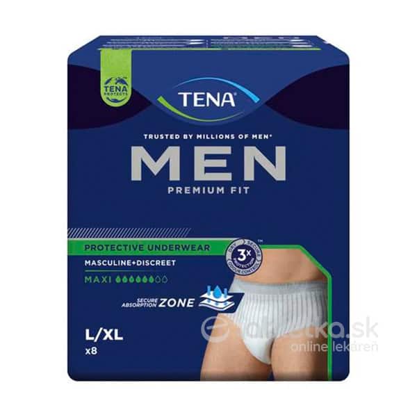 TENA Men Pants Protective Underwear Maxi L/XL inkontinenčné spodné prádlo 8ks