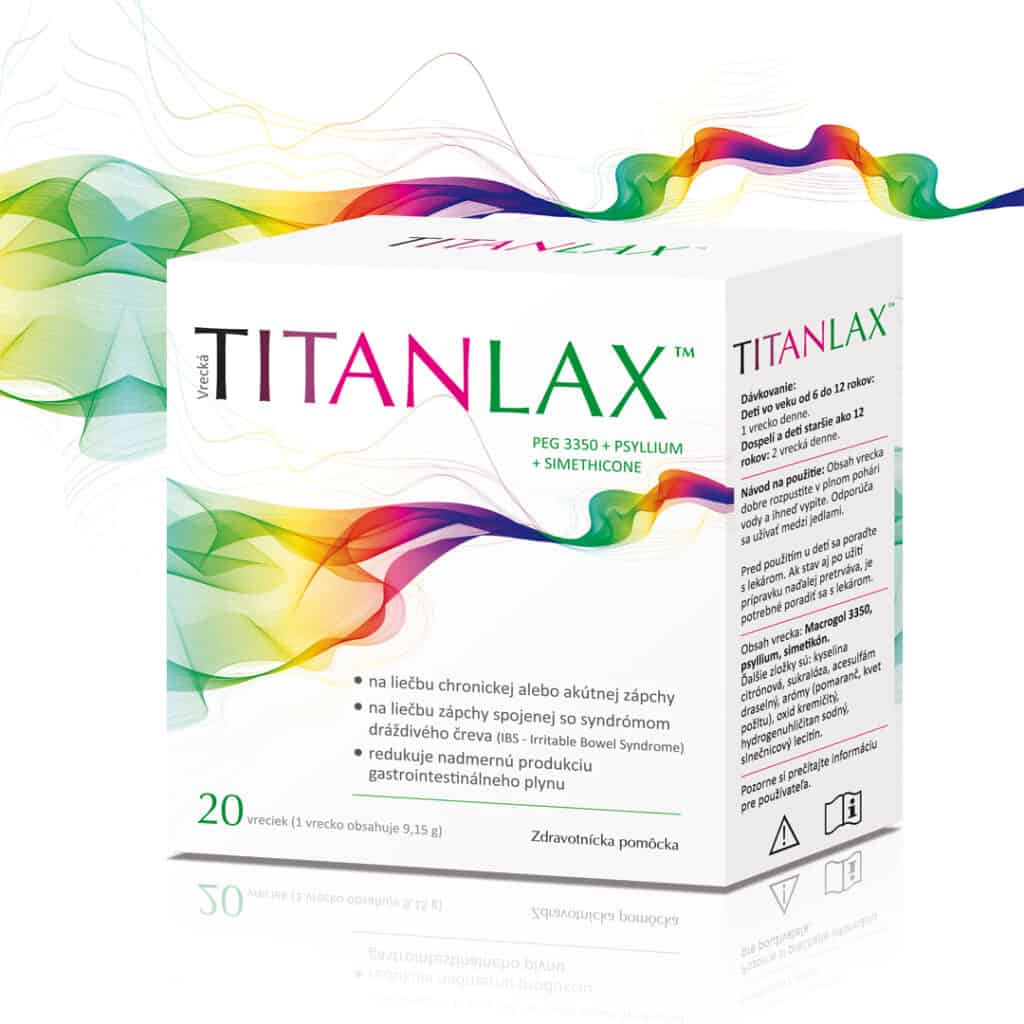 Titanlax - zdravotnícka pomôcka, ktorá porazí zápchu