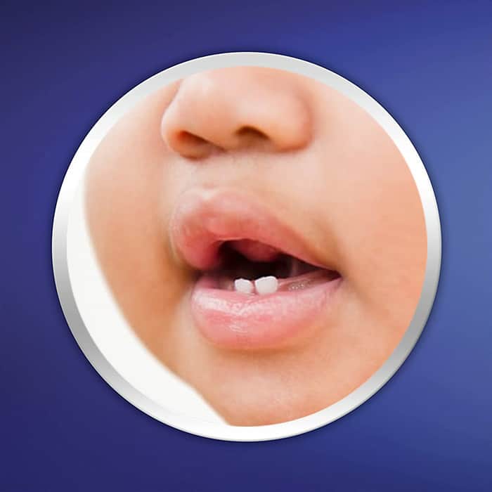 Vlastnosti zubnej pasty Oral-B Baby Macko Pu