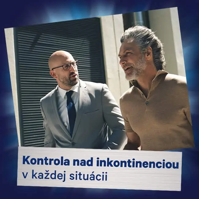 Kontrola nad inkontinenciou v každej situácii