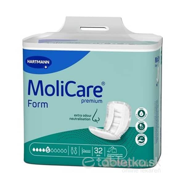 MoliCare Premium Form 5 kvapiek vkladacie plienky 32ks