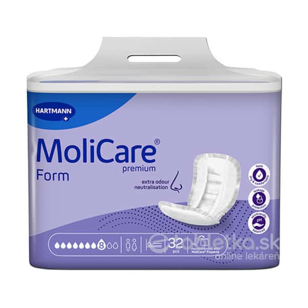 MoliCare Premium Form 8 kvapiek vkladacie plienky 32ks