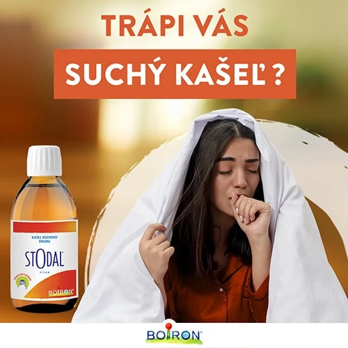 Trápi vás suchý kašeľ? Vyskúšajte Stodal sirup.