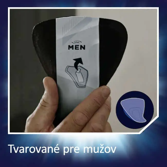 Pomôcky TENA Men Level 0 tvarované pre mužov