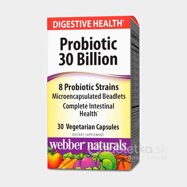 E-shop Webber Naturals Probiotic 30Mld., 30tbl