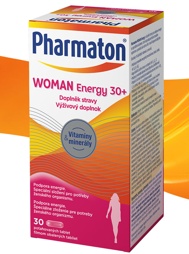 Doplnok výživy Pharmaton WOMAN Energy 30+