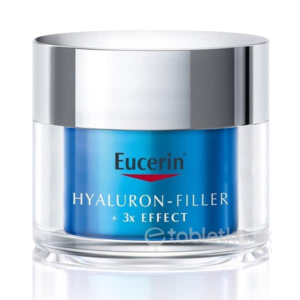 E-shop Eucerin HYALURON 3xEFFECT Nočný Hydratačný Booster 50ml