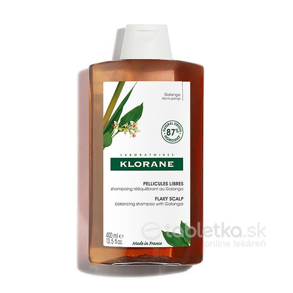 E-shop KLORANE šampón proti lupinám s Galangalom 400ml
