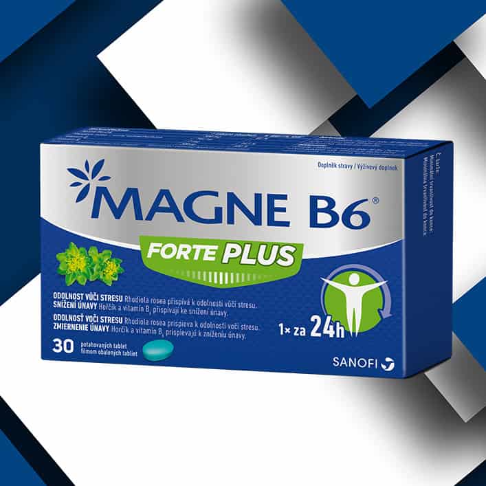 MAGNE B6 Forte Plus tablety - špeciálny doplnok stravy