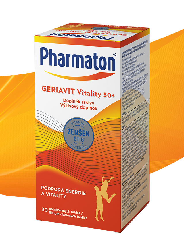 Pharmaton GERIAVIT Vitality 50+