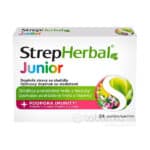 StrepHerbal Junior pastilky s vitamínom C a zinkom 24ks