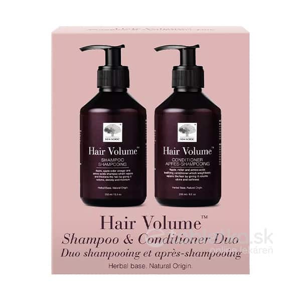 E-shop NEW NORDIC Hair Volume Duo šampón 250ml + kondicionér 250ml