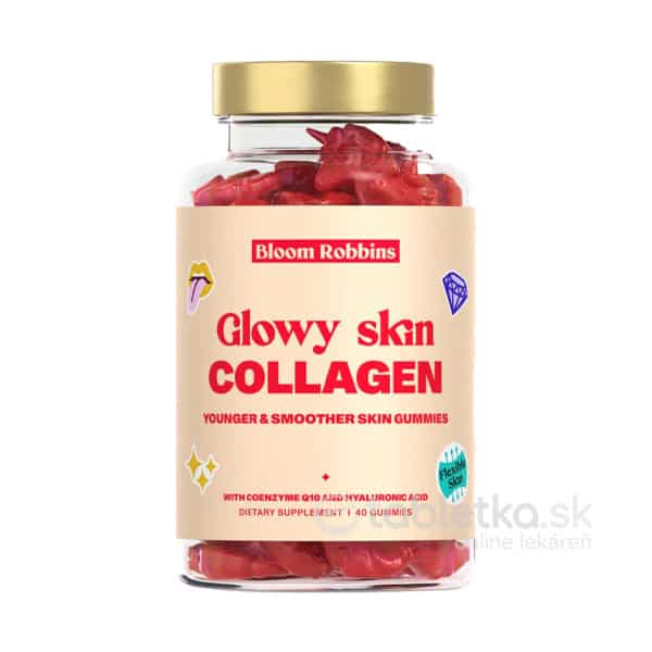 E-shop Bloom Robbins Glowy Skin COLLAGEN žuvacie pastilky 40ks