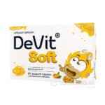 DeVit Soft pomarančova príchuť 60 žuvacích toboliek