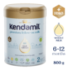 Balenie Kendamil Premium 2 HMO+, následná dojčenská výživa 6m+, 800g, s tukmi z plnotučného mlieka, HMO a prírodnými látkami.