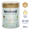 Kendamil Premium 3 HMO+, batoľacie mlieko 12m+, 800g, plnotučné mliečne tuky a HMO, pre deti od 12 mesiacov, béžovo-biele balenie.