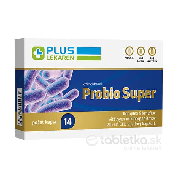 PLUS LEKÁREŇ Probio Super 14 kapsúl