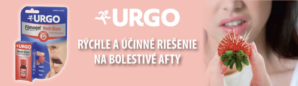Urgo Filmogel Afty - prípravok na bolestivé afty a drobné poranenia v ústach