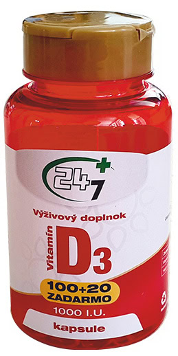 24/7 Plus Vitamín D