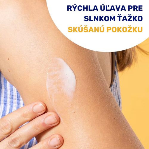 Ako používať hydratačné mlieko po opaľovaní NIVEA Sun